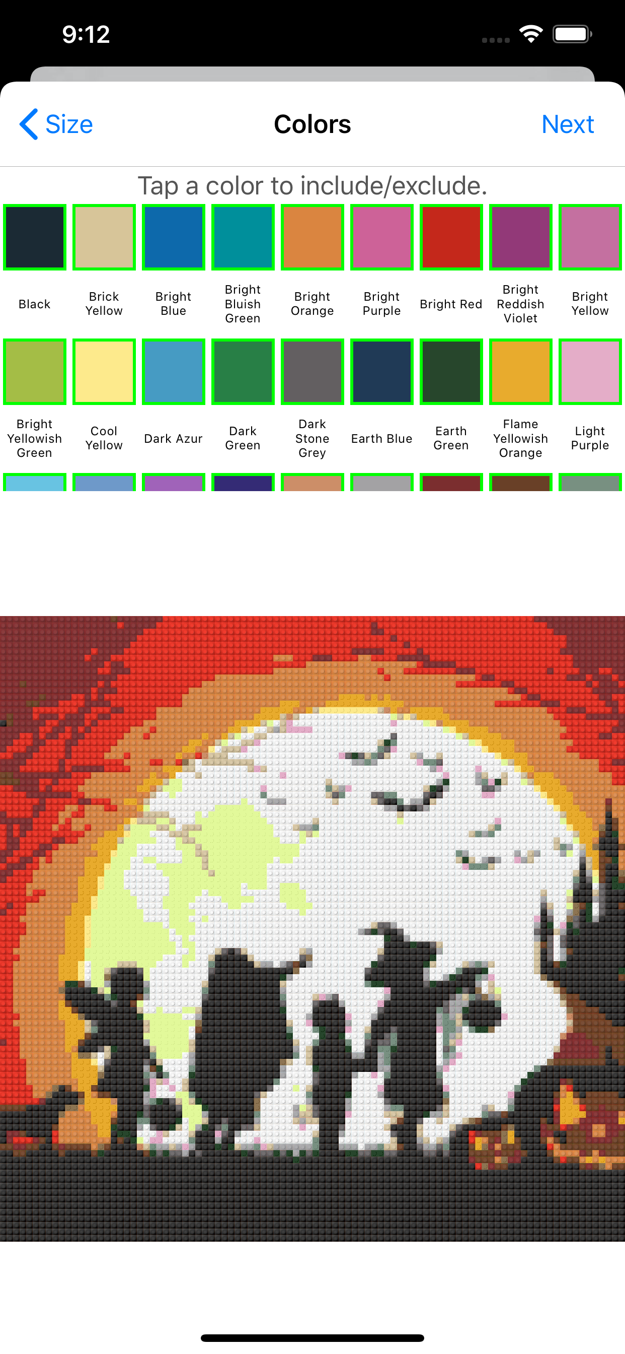 Mosaic Designer for LEGO