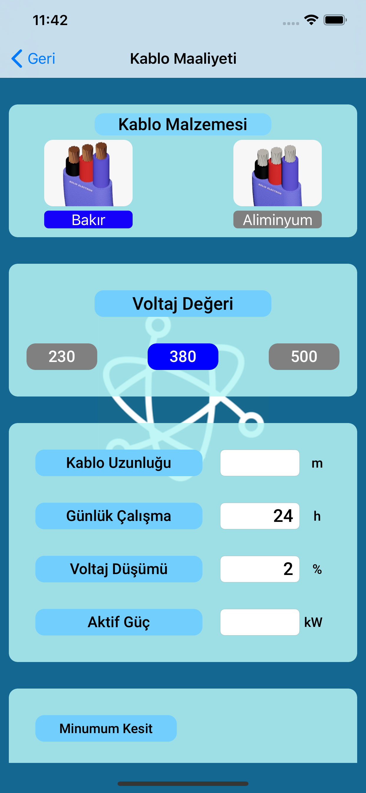 solidCalculator screenshot 2