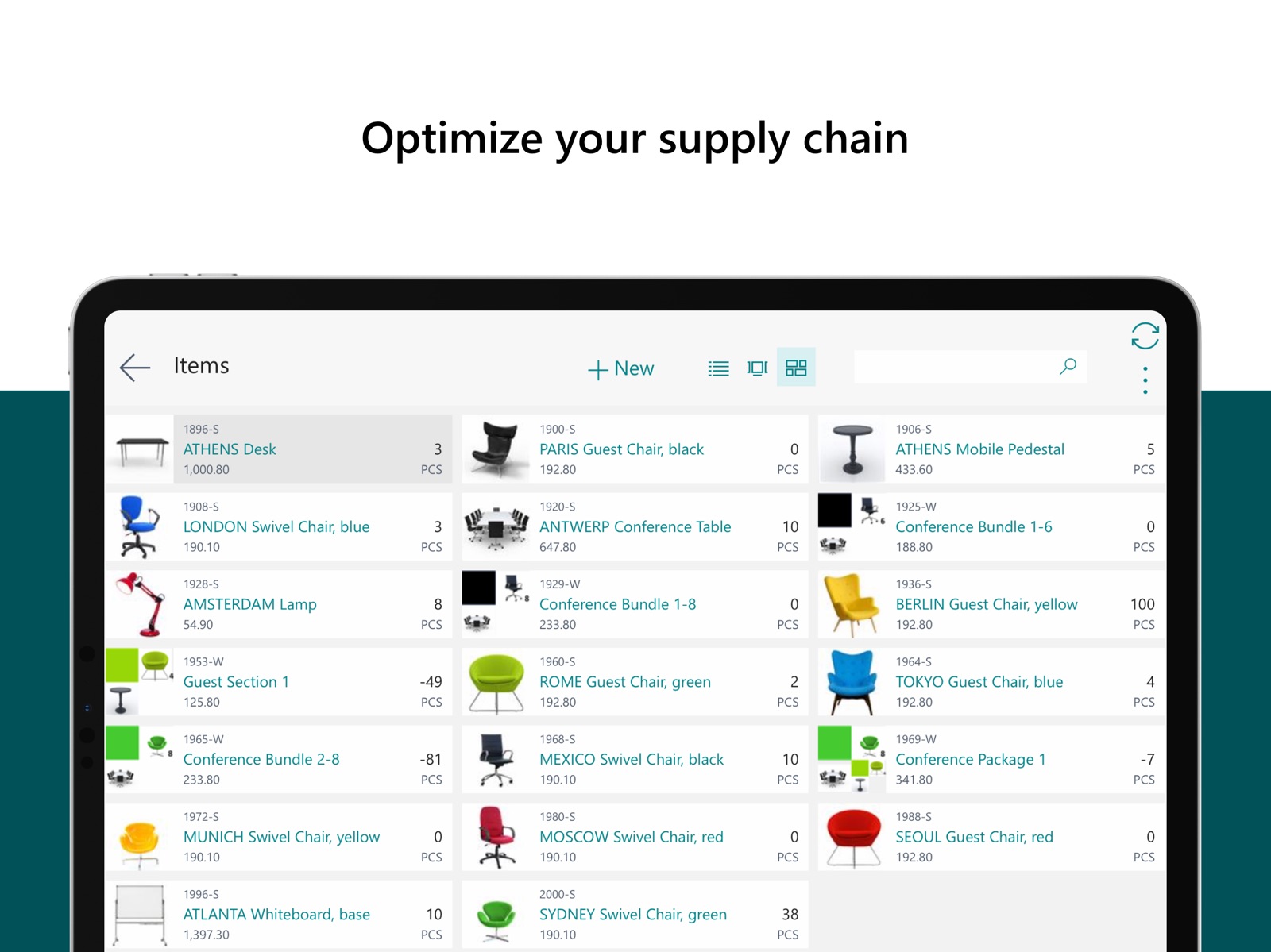 Dynamics 365 Business Central ipad screenshot 3