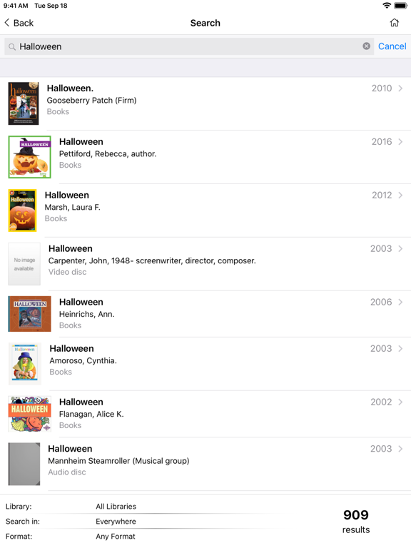 Screenshot #6 pour Anoka County Library App