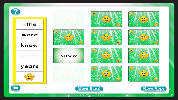 Word Match: Sight Words