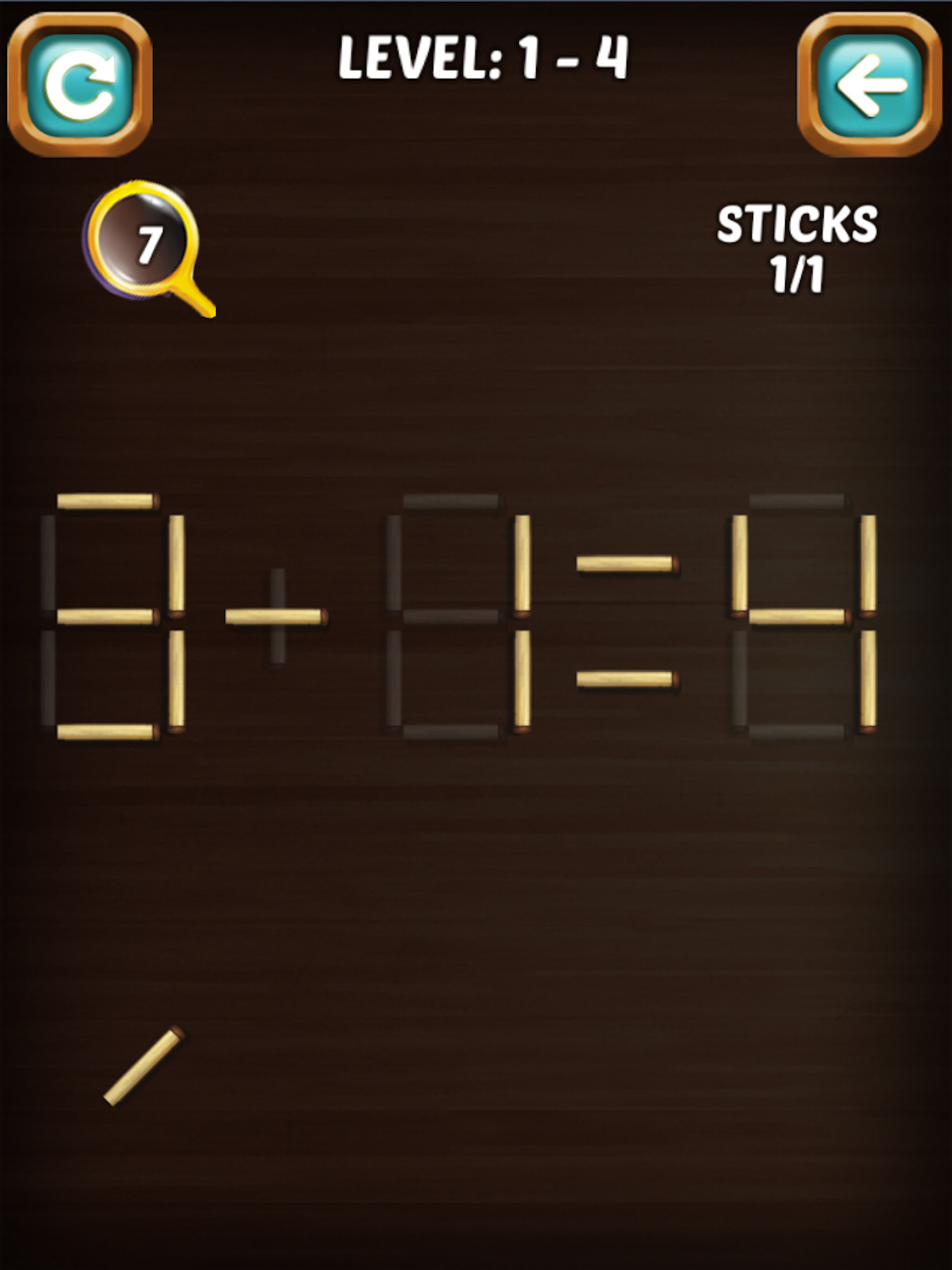 Math Match Stick Puzzle screenshot 16