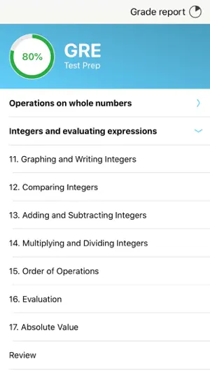 GRE screenshot 1