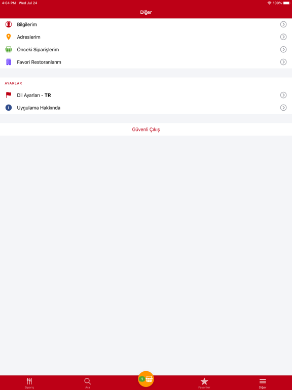 Metbexler.az - Yemek Sifarişi iPad screenshot 7 - Food & Drink app