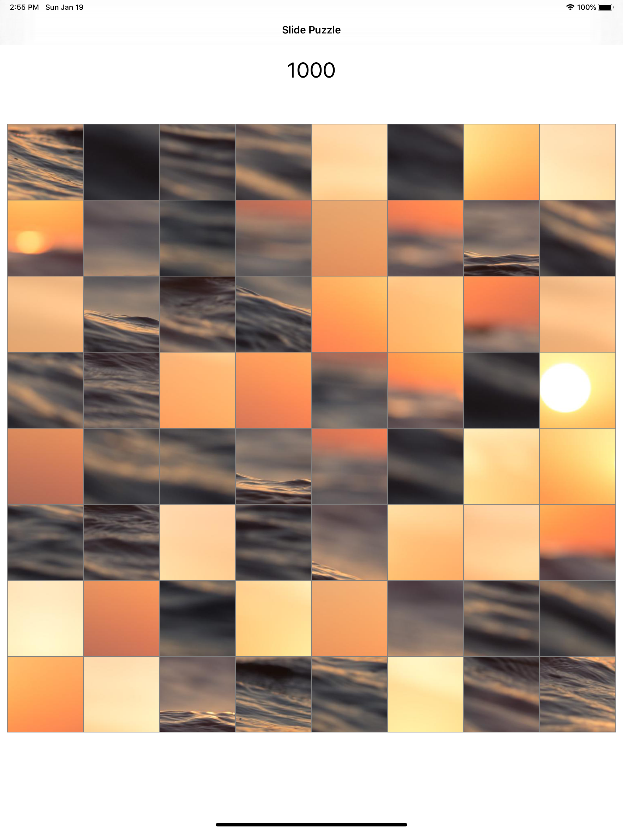 Slide-Puzzle
