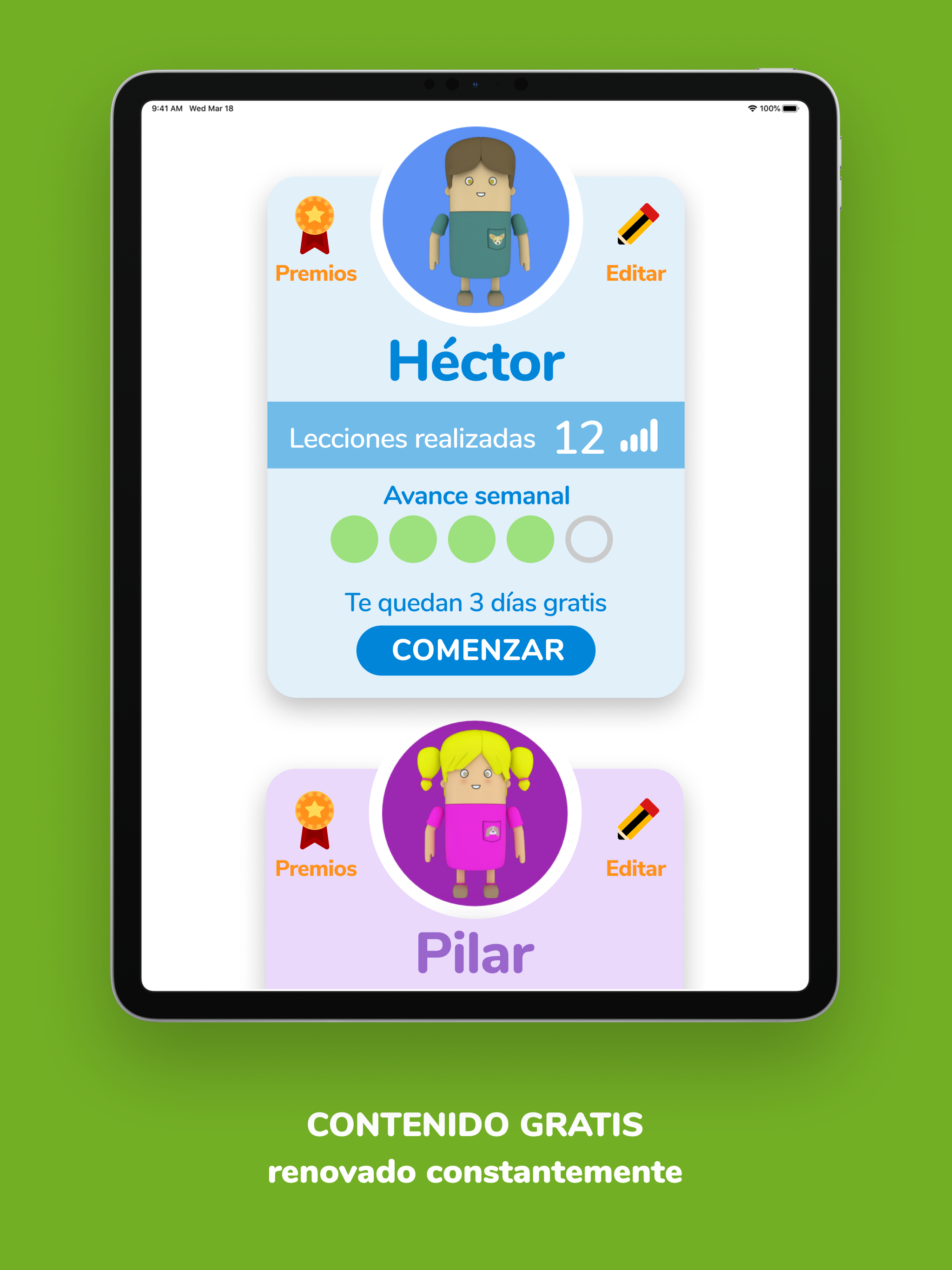 MenteLista - Peques Geniales screenshot 8