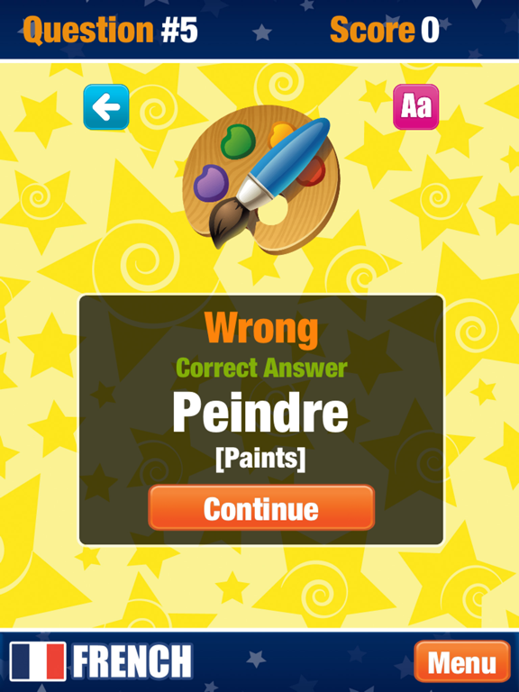 Learn French Today! iPad screenshot
