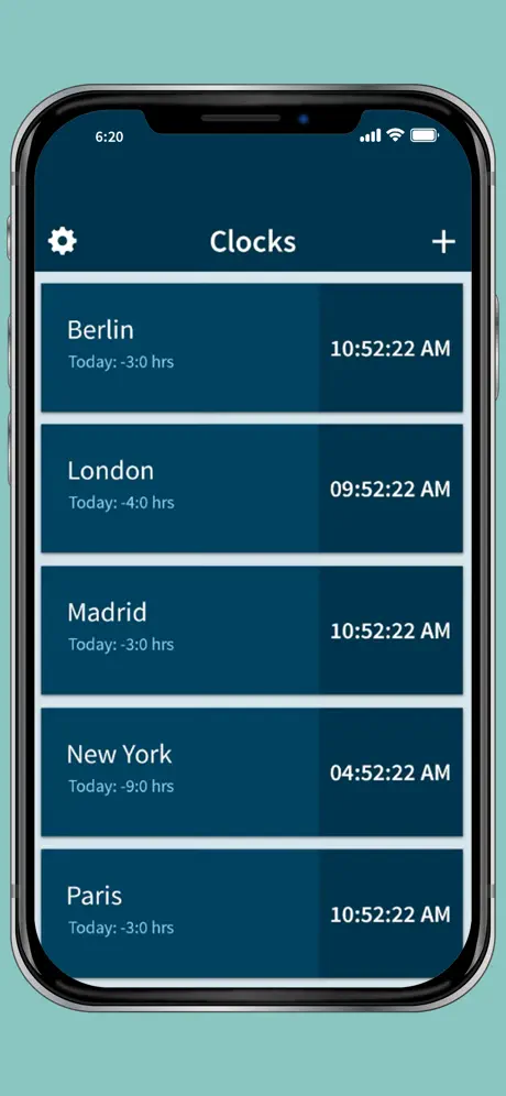 World Clock – Time Widget