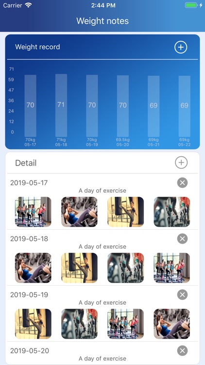 WeightKeep&RecordNotes
