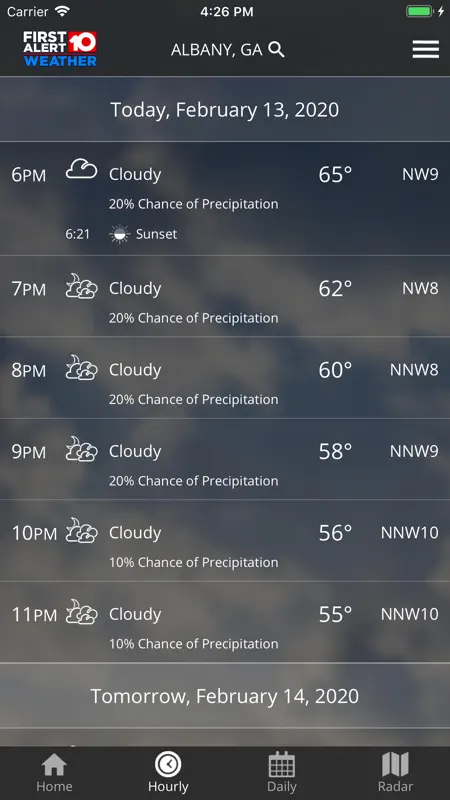 WALB First Alert Weather screenshot 2 of 3