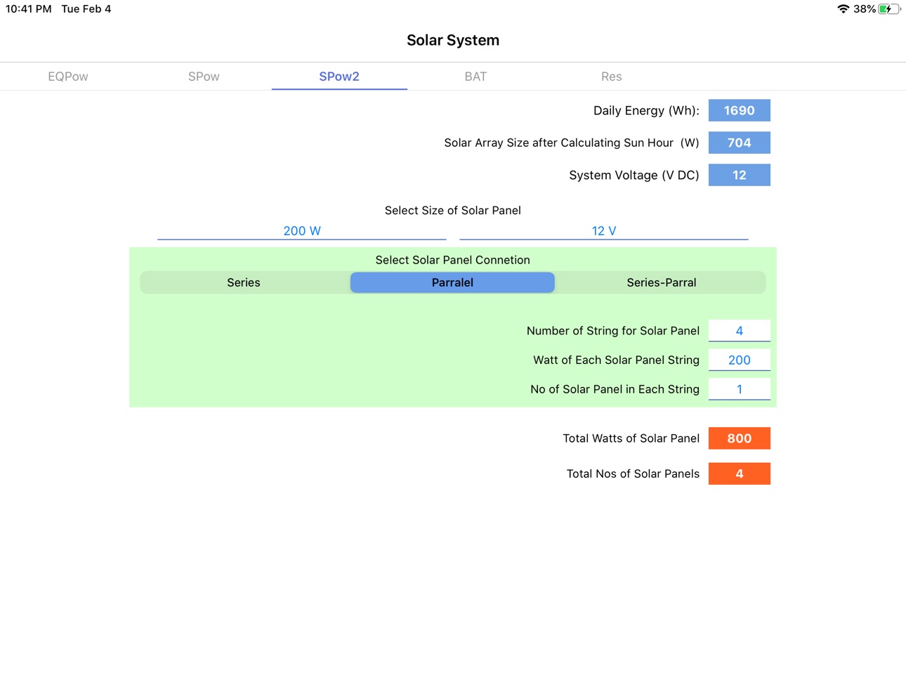 iPad screenshot