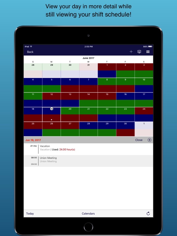 Screenshot #5 pour Spark - Shift Calendar