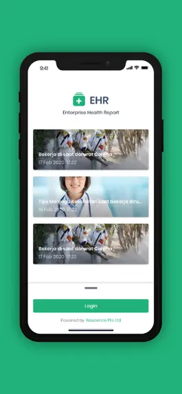 Game screenshot Enterprise Health Report apk