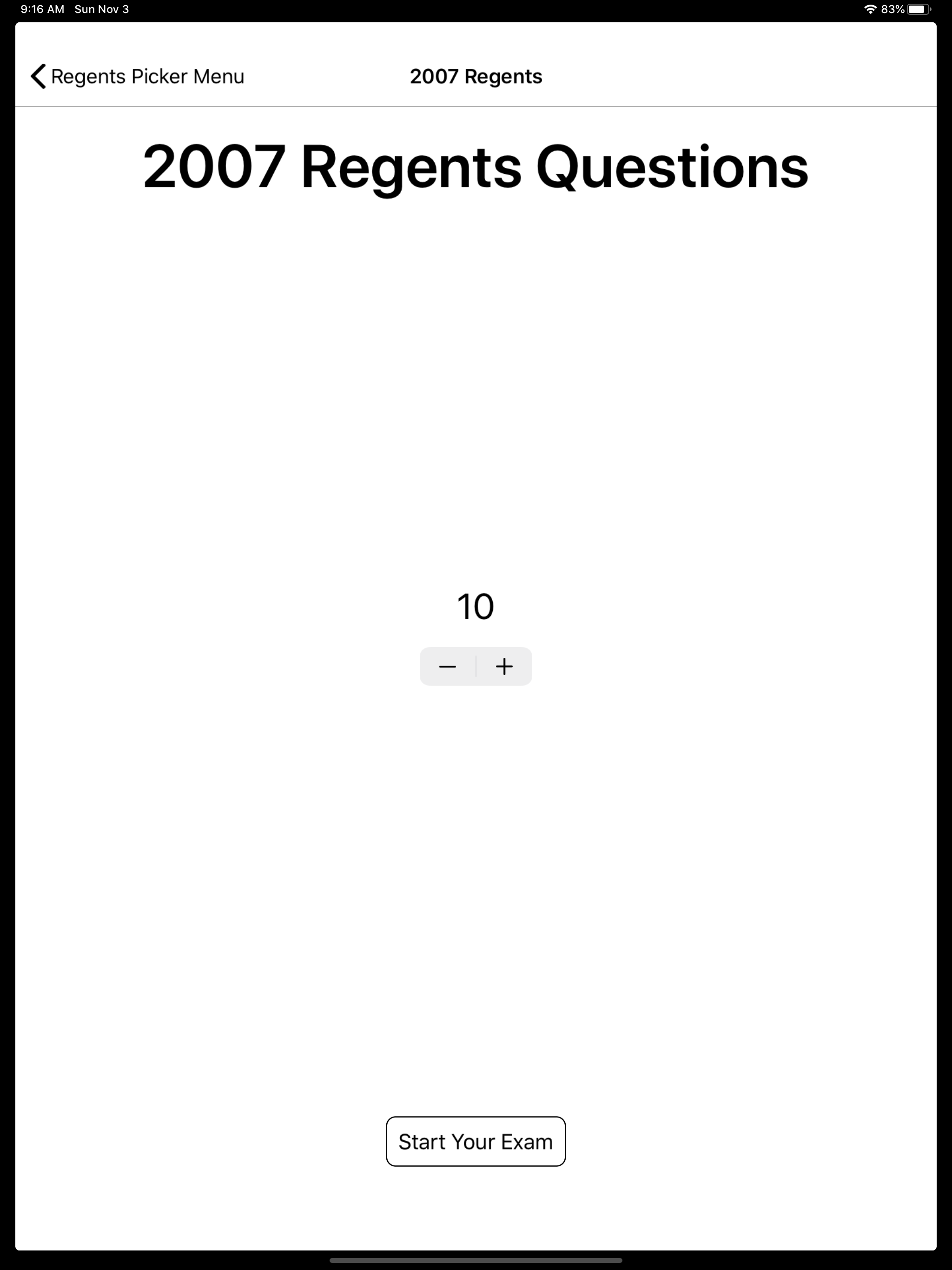 NYS Global History Regents