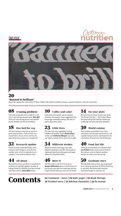 Optimum Nutrition Magazine