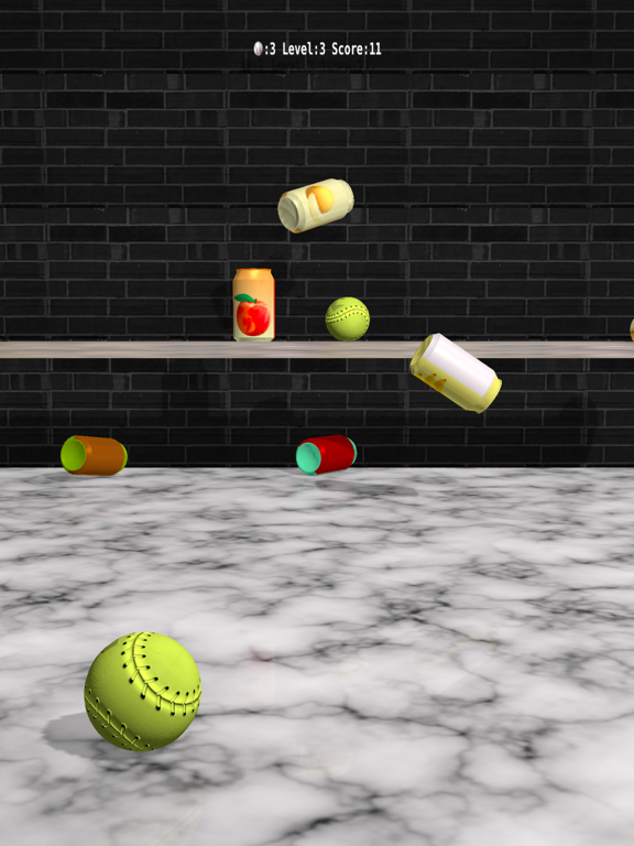 Screenshot #5 pour Toss3D: Juice Can Striker