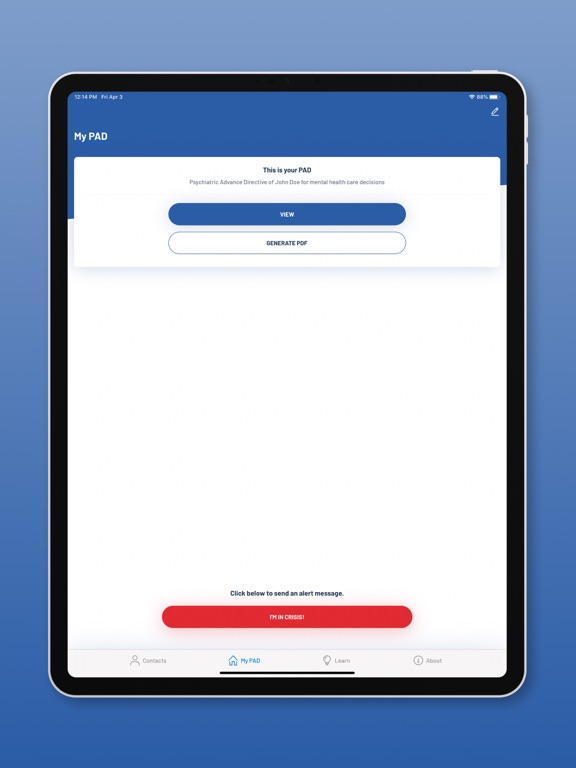 Screenshot #4 pour My Mental Health Crisis Plan