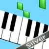 Kids playing piano silver