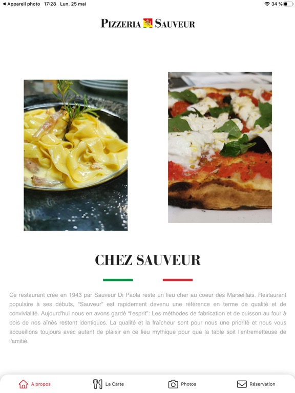 Screenshot #4 pour Pizzeria Sauveur