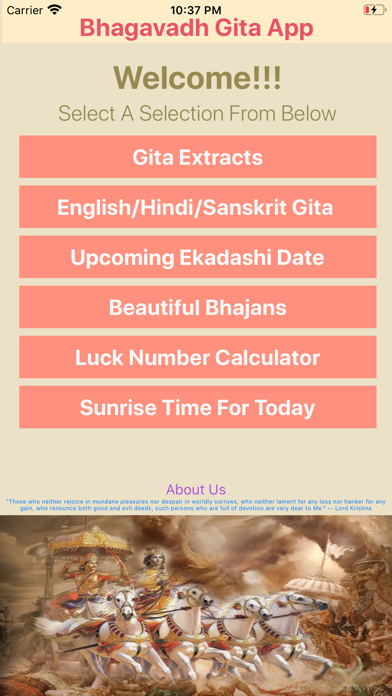 Bhagwat Gita App - Geeta Saar Screenshot