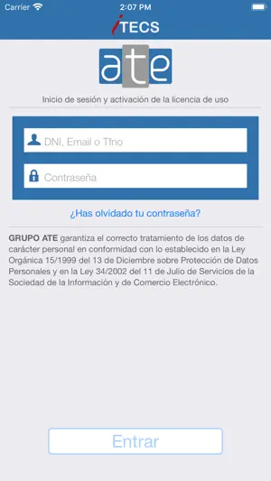 iATE-TECS screenshot 1