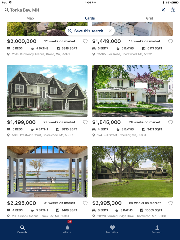 Lake Minnetonka Homes iPad screenshot 2 - Lifestyle app