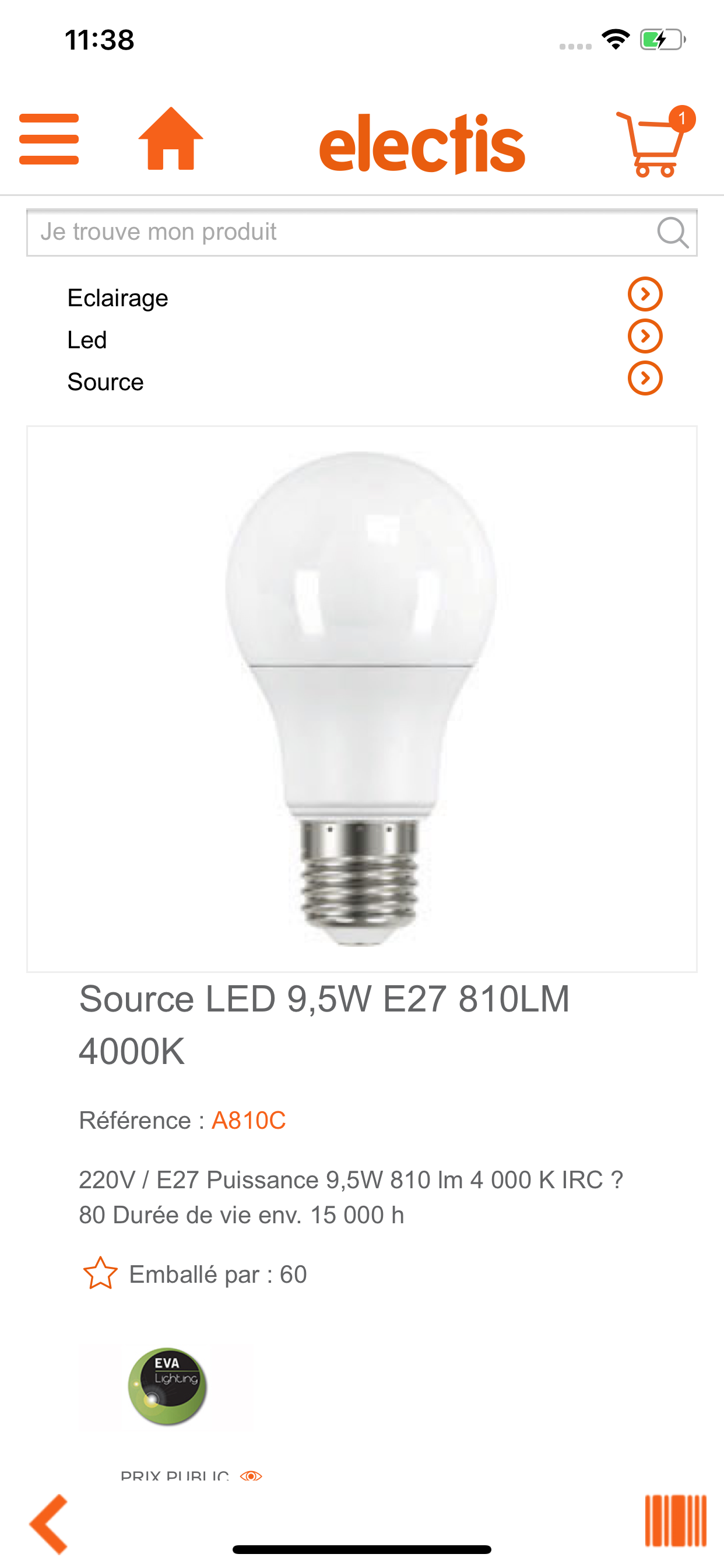 Webshop electis screenshot 4