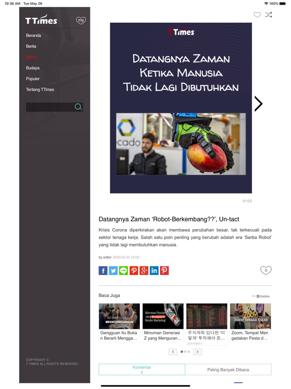 Screenshot #5 pour TTimes Indonesia