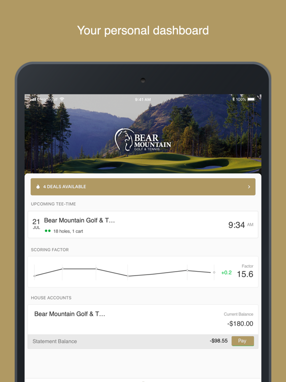 Screenshot #4 pour Bear Mountain Golf & Tennis