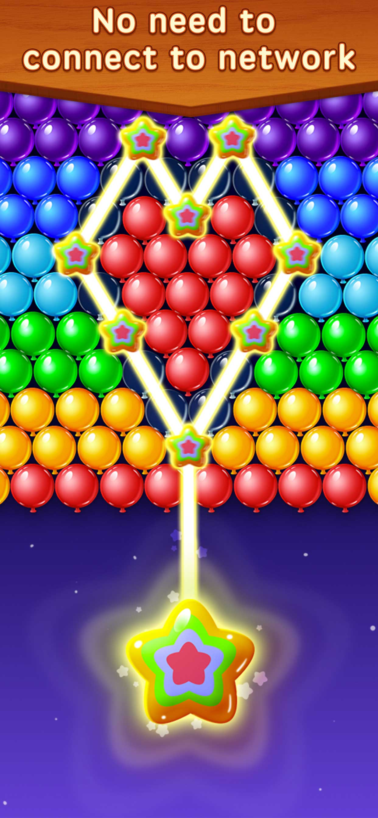 Bubble Shooter Balloon Fly