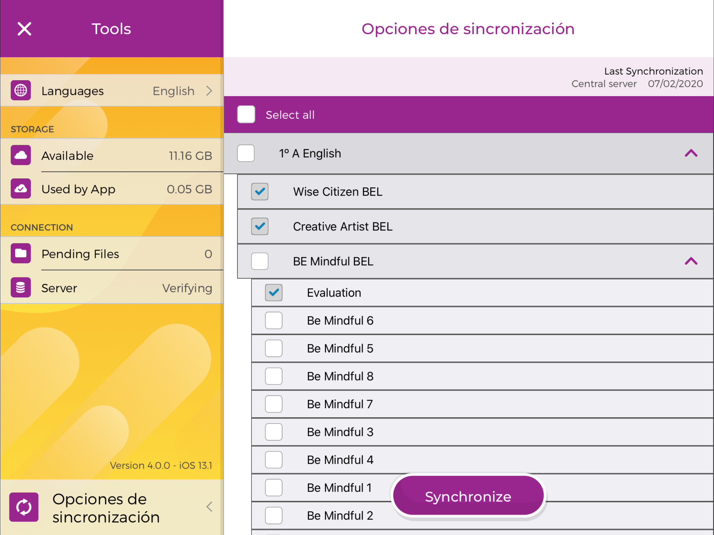 Be+Live app screenshot 7