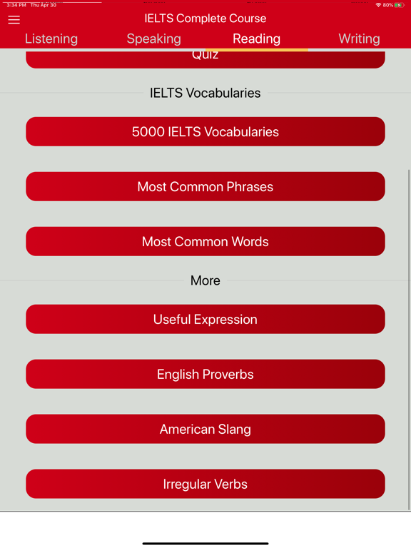 Screenshot #6 pour IELTS Preparation Guide