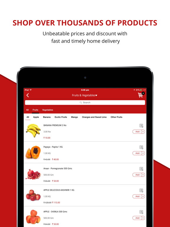 Screenshot #5 pour OnDoor - Online Grocery