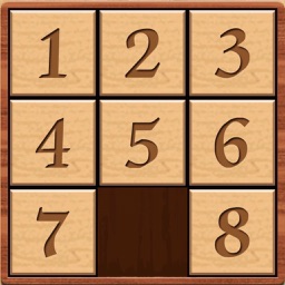 Wood Number Puzzle