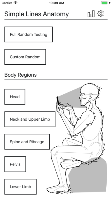 Screenshot #1 pour Simple Lines Anatomy