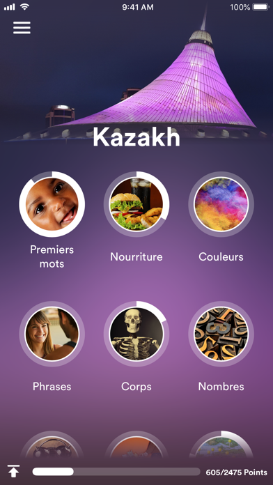 Screenshot #1 pour Apprendre le kazakh - EuroTalk