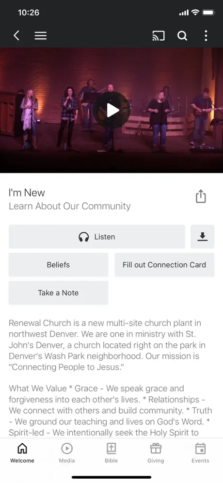 Renewal Church Denver
