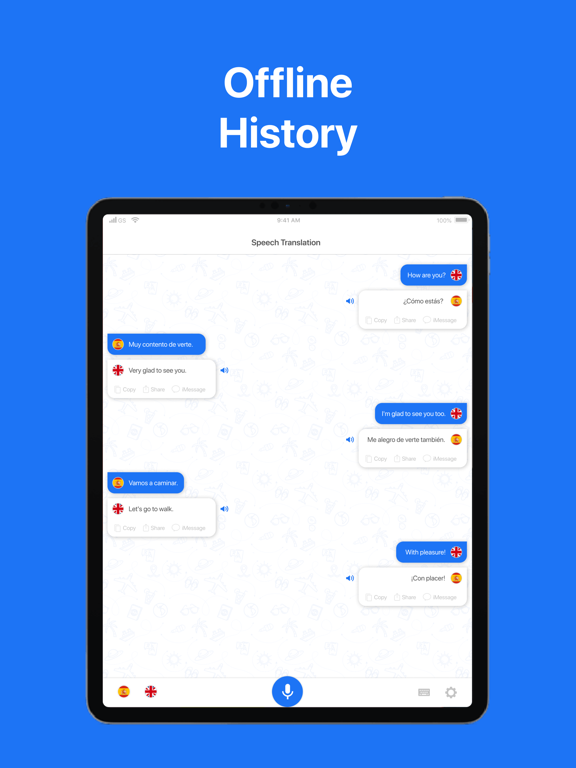 Translator Bot™ Translate Now iPad screenshot 5 - Utilities app