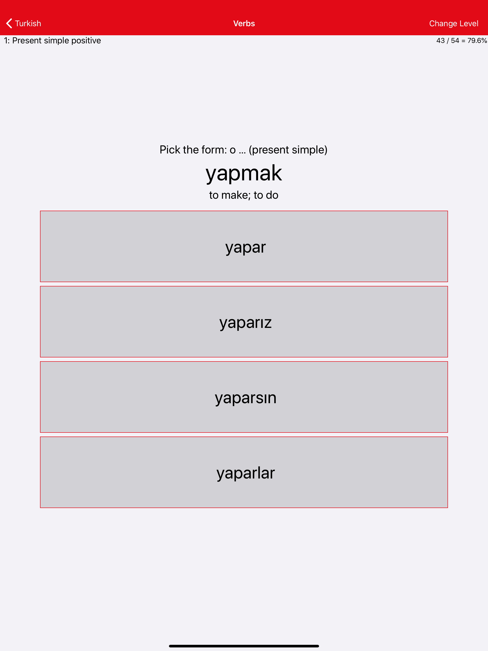 Liberation Philology Turkish screenshot 9