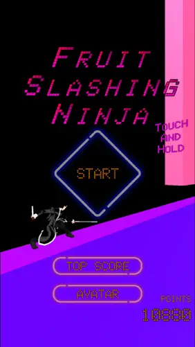 Fruit Slashing Warrior screenshot 1