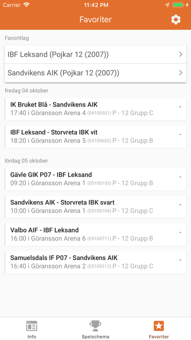Göransson Cup Innebandy Screenshot
