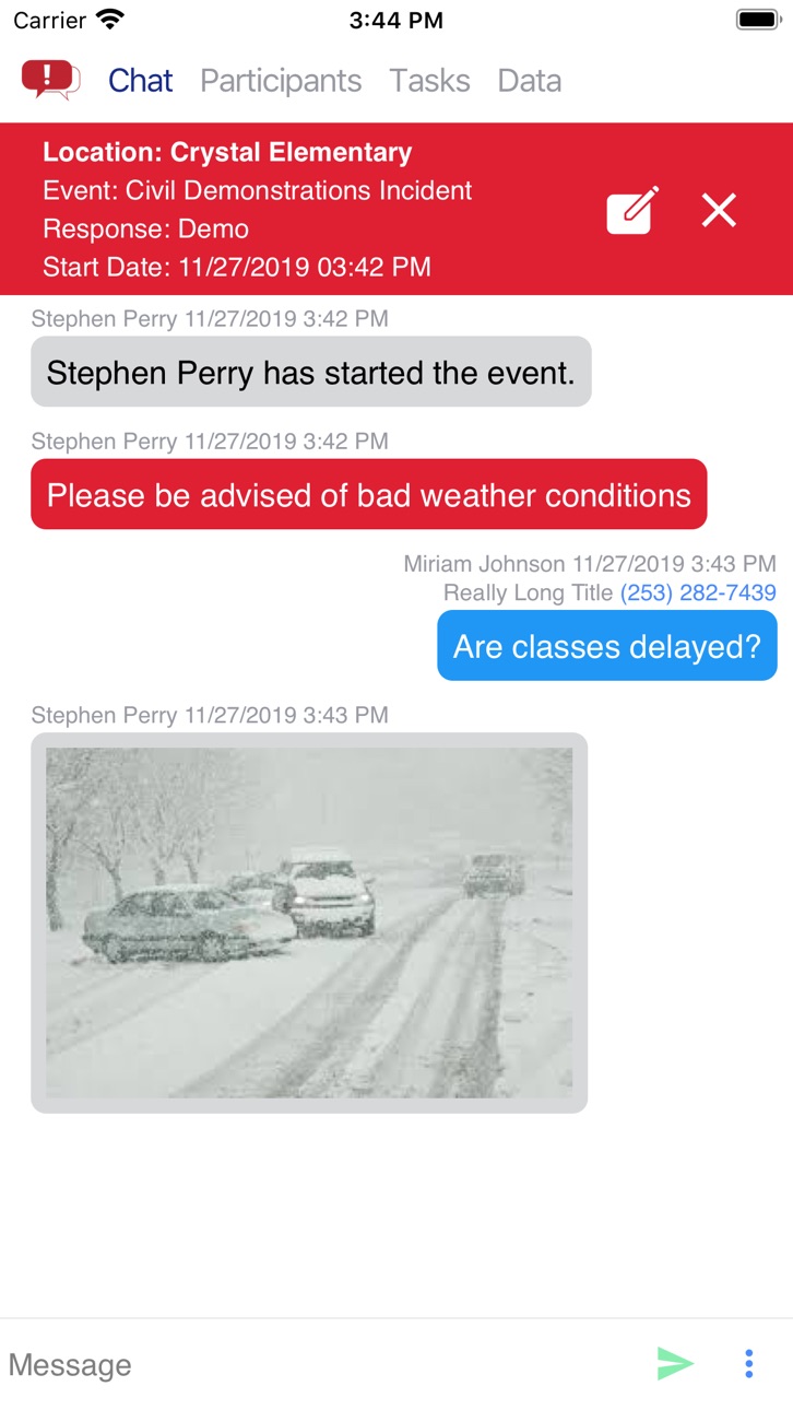 iPhone screenshot