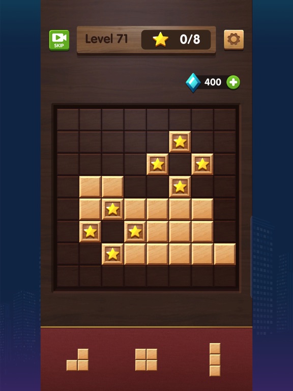 Wood Puzzle Block iPad screenshot 4 - Games app