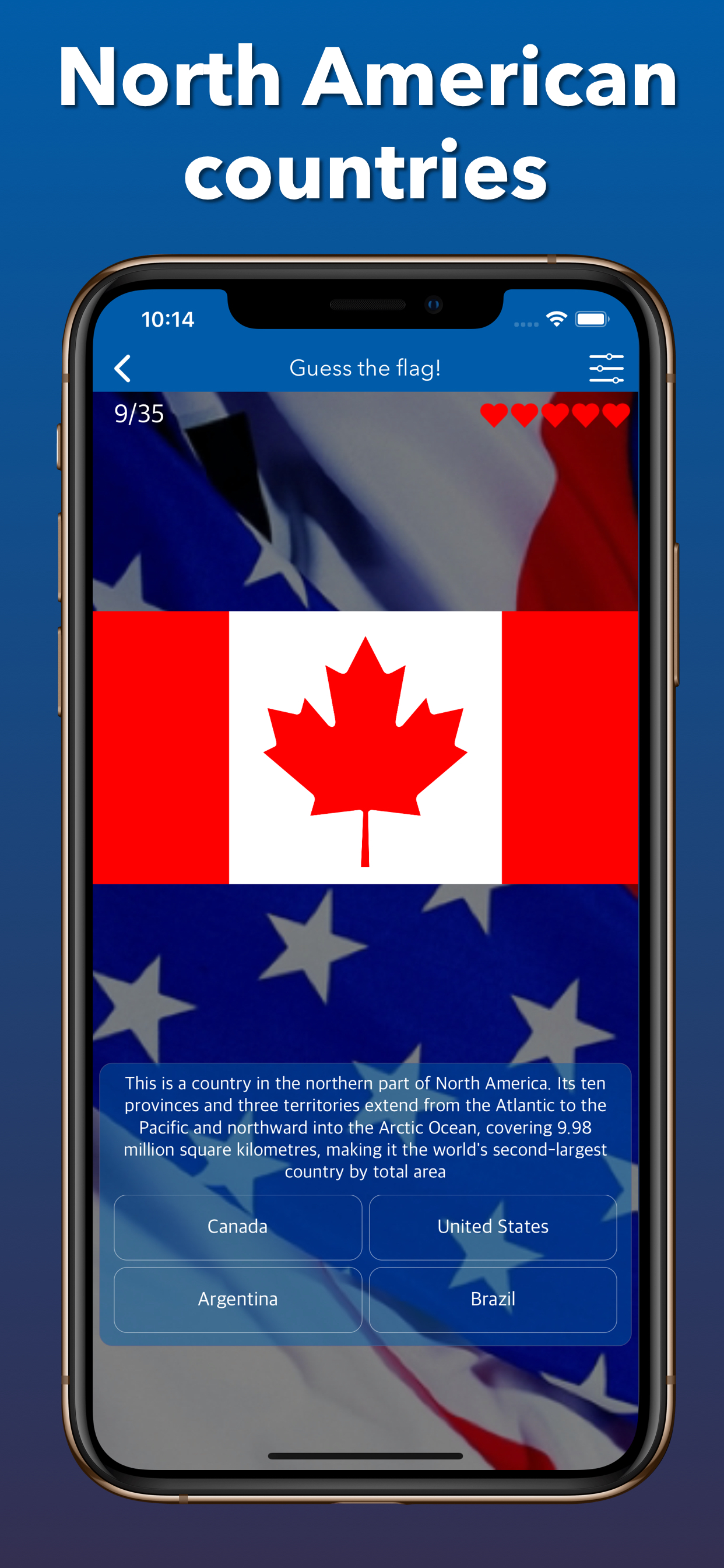 Flags And Maps Of America Quiz