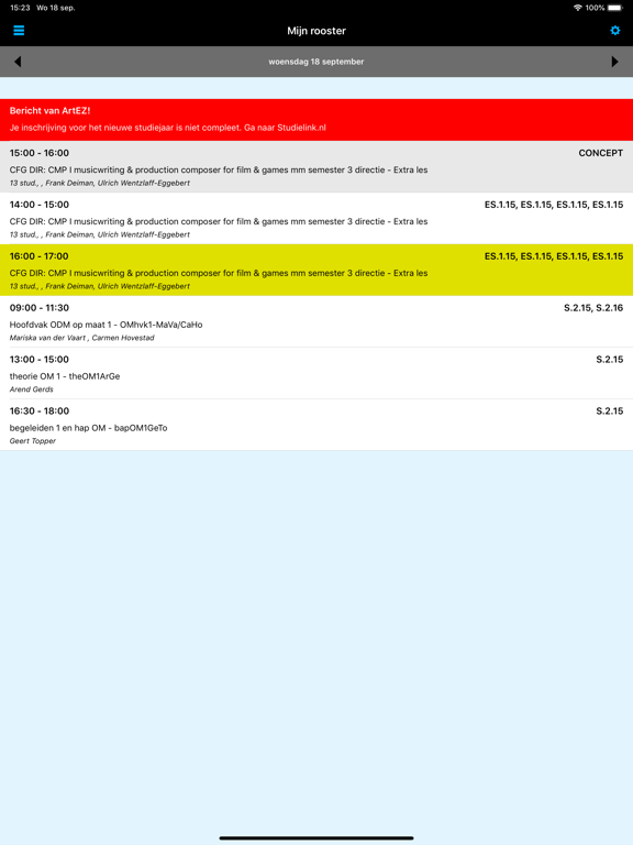 Screenshot #5 pour ArtEZ University of the Arts