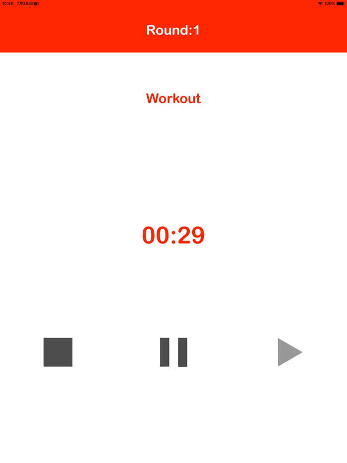 インターバルタイマーfotトレーニング