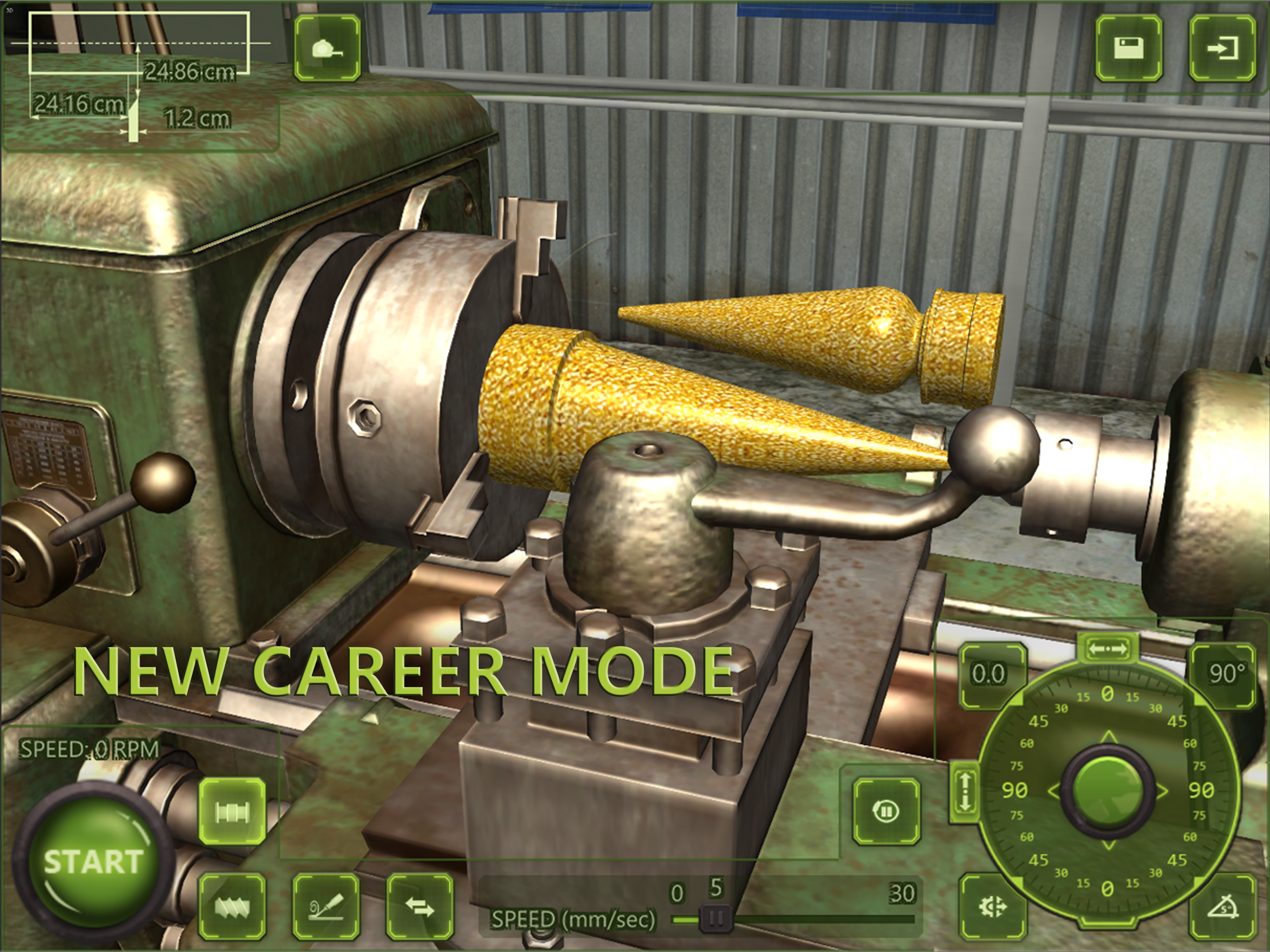 Lathe Machine 3D