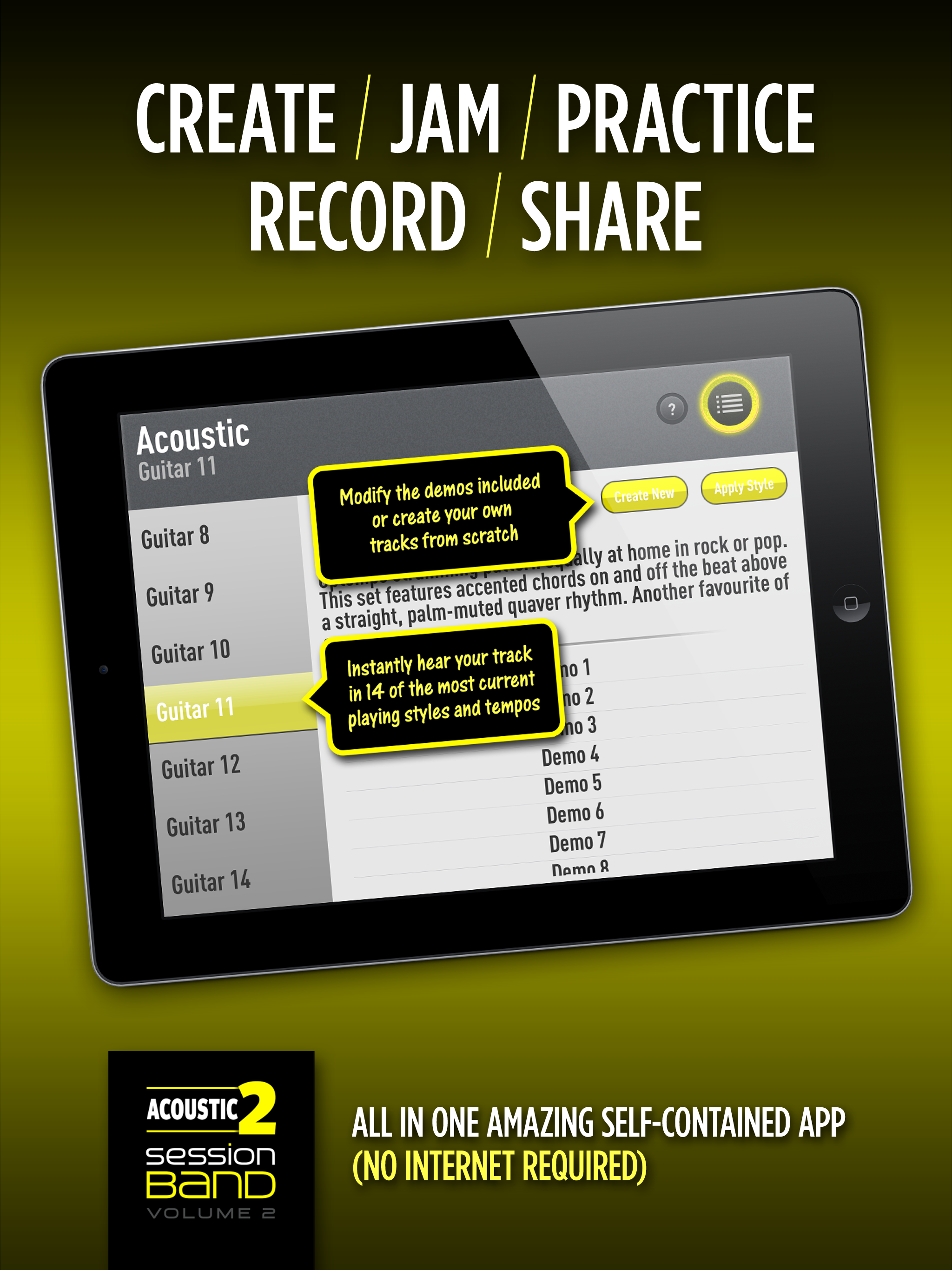 SessionBand Acoustic Guitar 2 screenshot 9