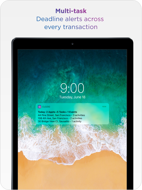 Clozio iPad screenshot 5 - Business app