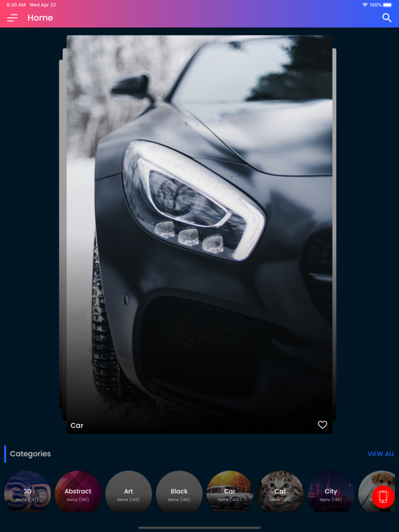 HD Wallpaper APP screenshot